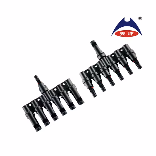 2 3 4 conectores de cables del panel de cableado de energía solar DC PV