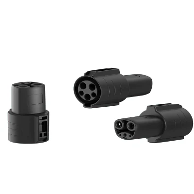 Adaptador 150A DC EV 1000V DC CCS1 a CCS2 Adaptador de conector EV para cargador de vehículo eléctrico IEC62196