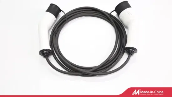 Cable adaptador de cargador EV tipo 1 a tipo 2 16A